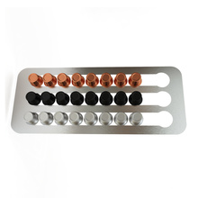 Kitchen Organizer Wall Mounted Under Cabinet Coffee Pod Capsule Holder 2021